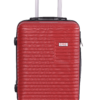 luggage bags with scratch resistant finish and 360° spinner wheels