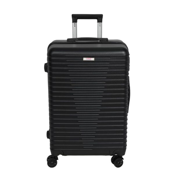 luggage bags with scratch resistant finish and 360° spinner wheels