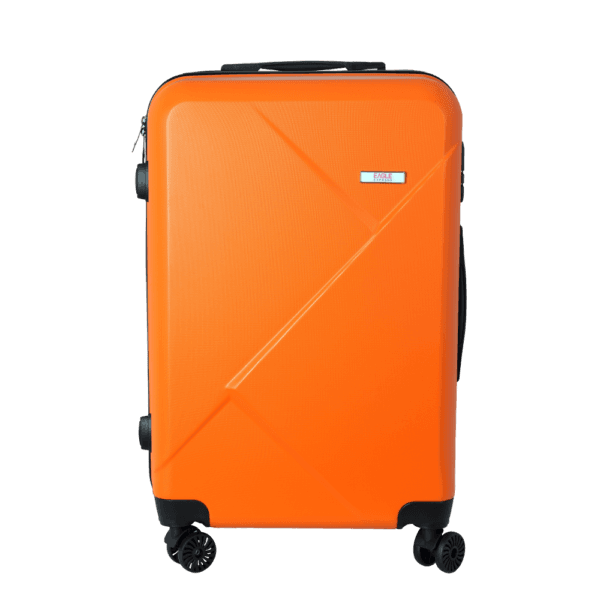 luggage bags with scratch resistant finish and 360° spinner wheels