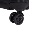 luggage bags with scratch resistant finish and 360° spinner wheels