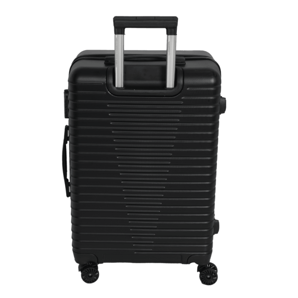 luggage bags with scratch resistant finish and 360° spinner wheels