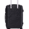 luggage bags with scratch resistant finish and 360° spinner wheels
