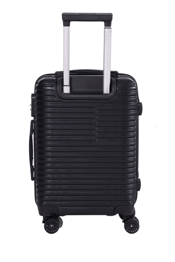 luggage bags with scratch resistant finish and 360° spinner wheels