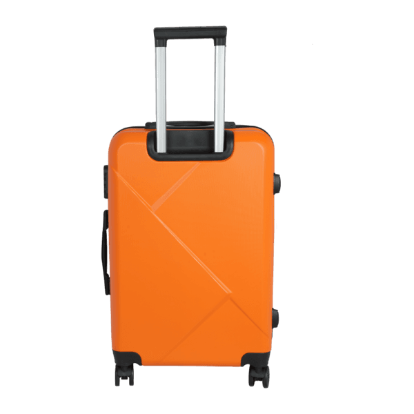 luggage bags with scratch resistant finish and 360° spinner wheels