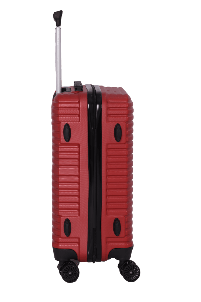 luggage bags with scratch resistant finish and 360° spinner wheels