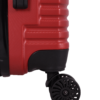 luggage bags with scratch resistant finish and 360° spinner wheels