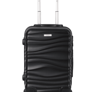 luggage bag with 360° spinner wheels and scratch resistant finish