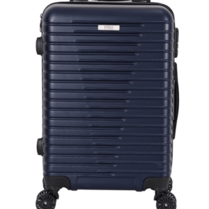 luggage bag with 360° spinner wheels and scratch resistant finish