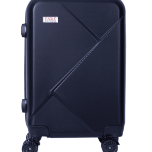 luggage bag with 360° spinner wheels and scratch resistant finish