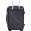 luggage bag with 360° spinner wheels and scratch resistant finish