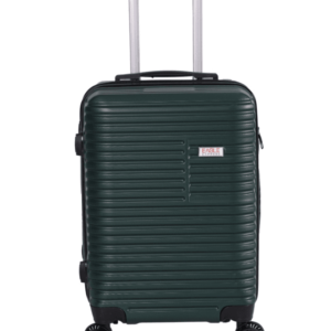 luggage bag with 360° spinner wheels and scratch resistant finish