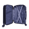 luggage bags with scratch resistant finish and 360° spinner wheels