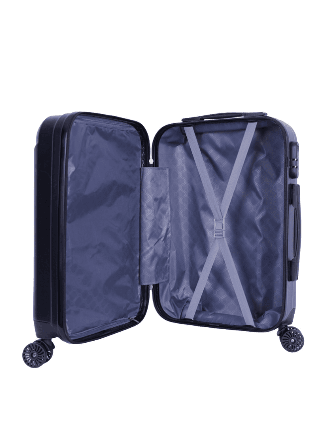 luggage bags with scratch resistant finish and 360° spinner wheels