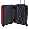 luggage bags with scratch resistant finish and 360° spinner wheels