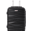 luggage bags with scratch resistant finish and 360° spinner wheels