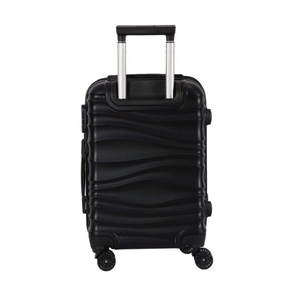 luggage bags with scratch resistant finish and 360° spinner wheels