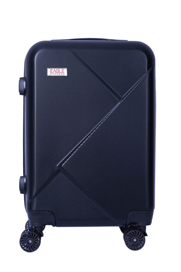 luggage bags with scratch resistant finish and 360° spinner wheels