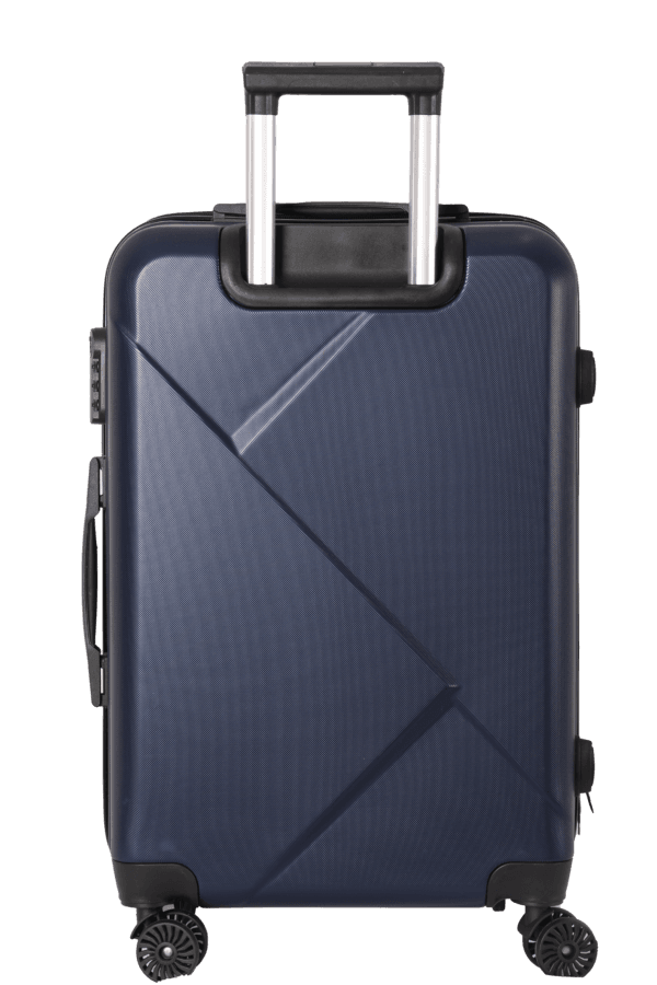 luggage bags with scratch resistant finish and 360° spinner wheels