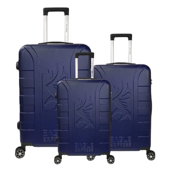 EAGLE EXPRESS Elysium ABS HARDSIDE Luggage Set of 3 |  20", 24", 28" inches