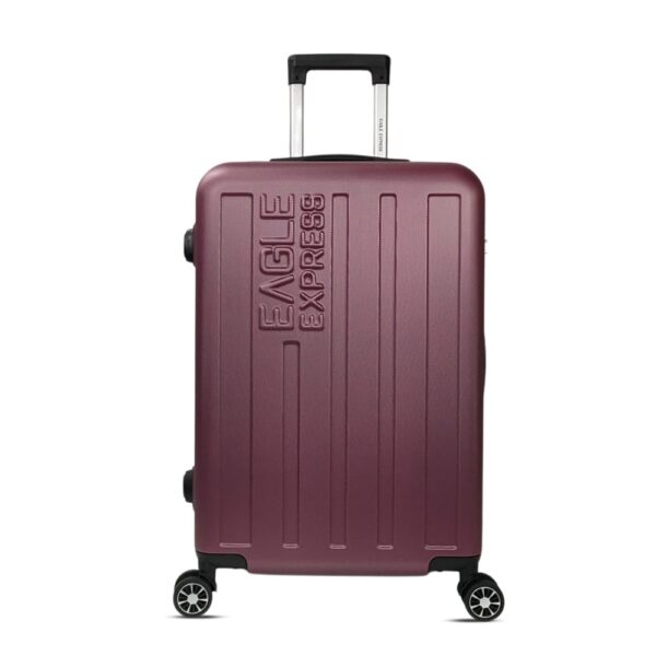 luggage bags with scratch resistant finish and 360° spinner wheels