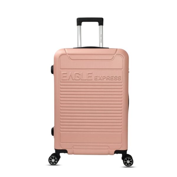 baby pink check in baggage