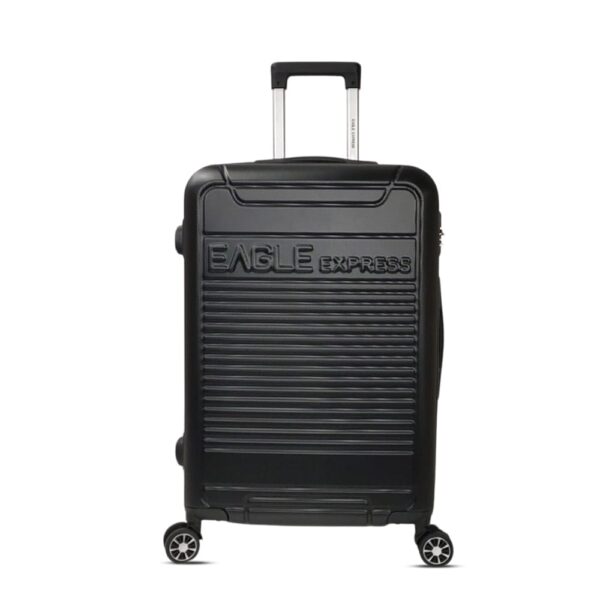 luggage bags with scratch resistant finish and 360° spinner wheels