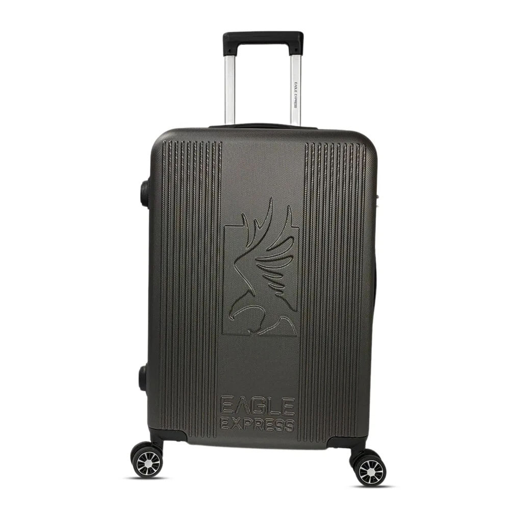 luggage bags with scratch resistant finish and 360° spinner wheels