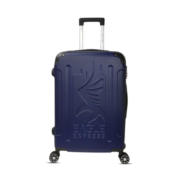 luggage bags with scratch resistant finish and 360° spinner wheels