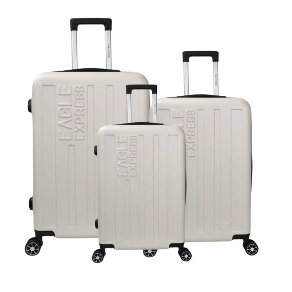 EAGLE EXPRESS Venture ABS HARDSIDE Luggage Set of 3 |  20", 24", 28" inches
