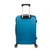 luggage bags with scratch resistant finish and 360° spinner wheels