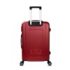 luggage bags with scratch resistant finish and 360° spinner wheels