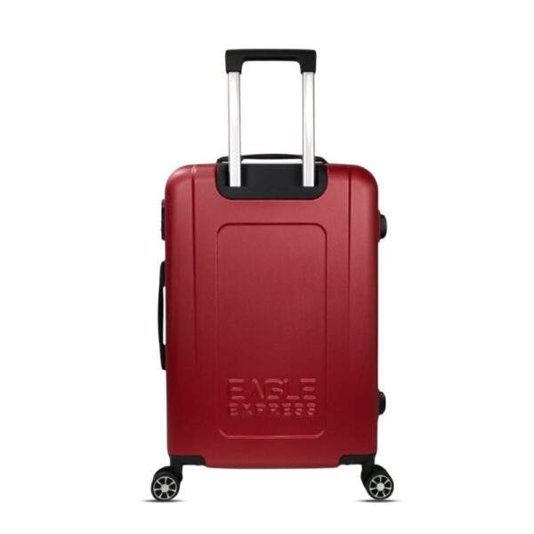 luggage bags with scratch resistant finish and 360° spinner wheels