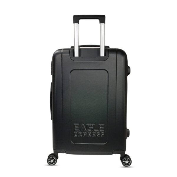 luggage bags with scratch resistant finish and 360° spinner wheels