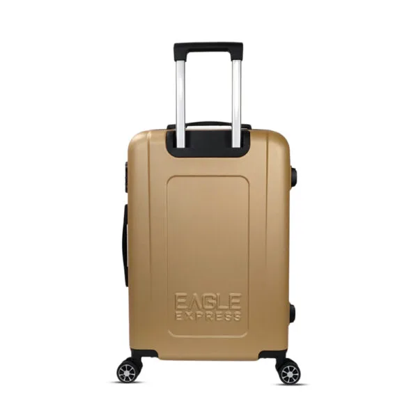 luggage bags with scratch resistant finish and 360° spinner wheels