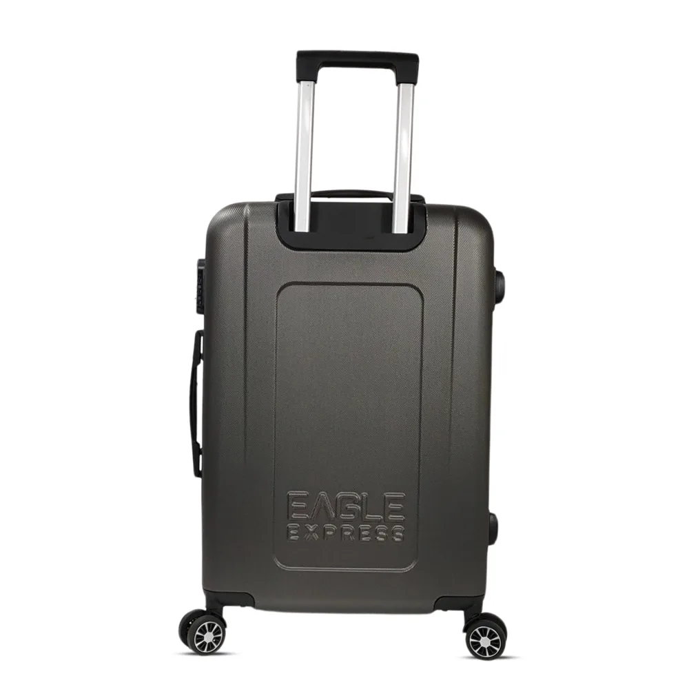 luggage bags with scratch resistant finish and 360° spinner wheels