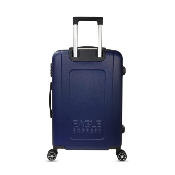 luggage bags with scratch resistant finish and 360° spinner wheels