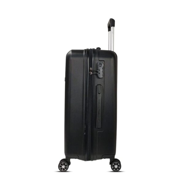 luggage bags with scratch resistant finish and 360° spinner wheels