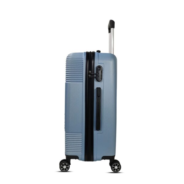 luggage bags with scratch resistant finish and 360° spinner wheels