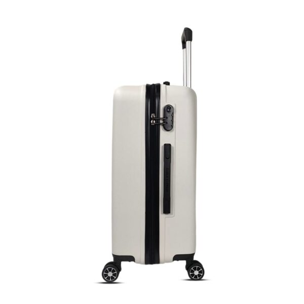 luggage bags with scratch resistant finish and 360° spinner wheels