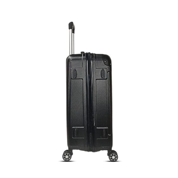 luggage bags with scratch resistant finish and 360° spinner wheels