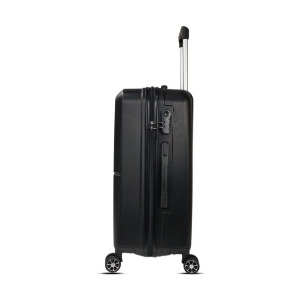 luggage bags with scratch resistant finish and 360° spinner wheels