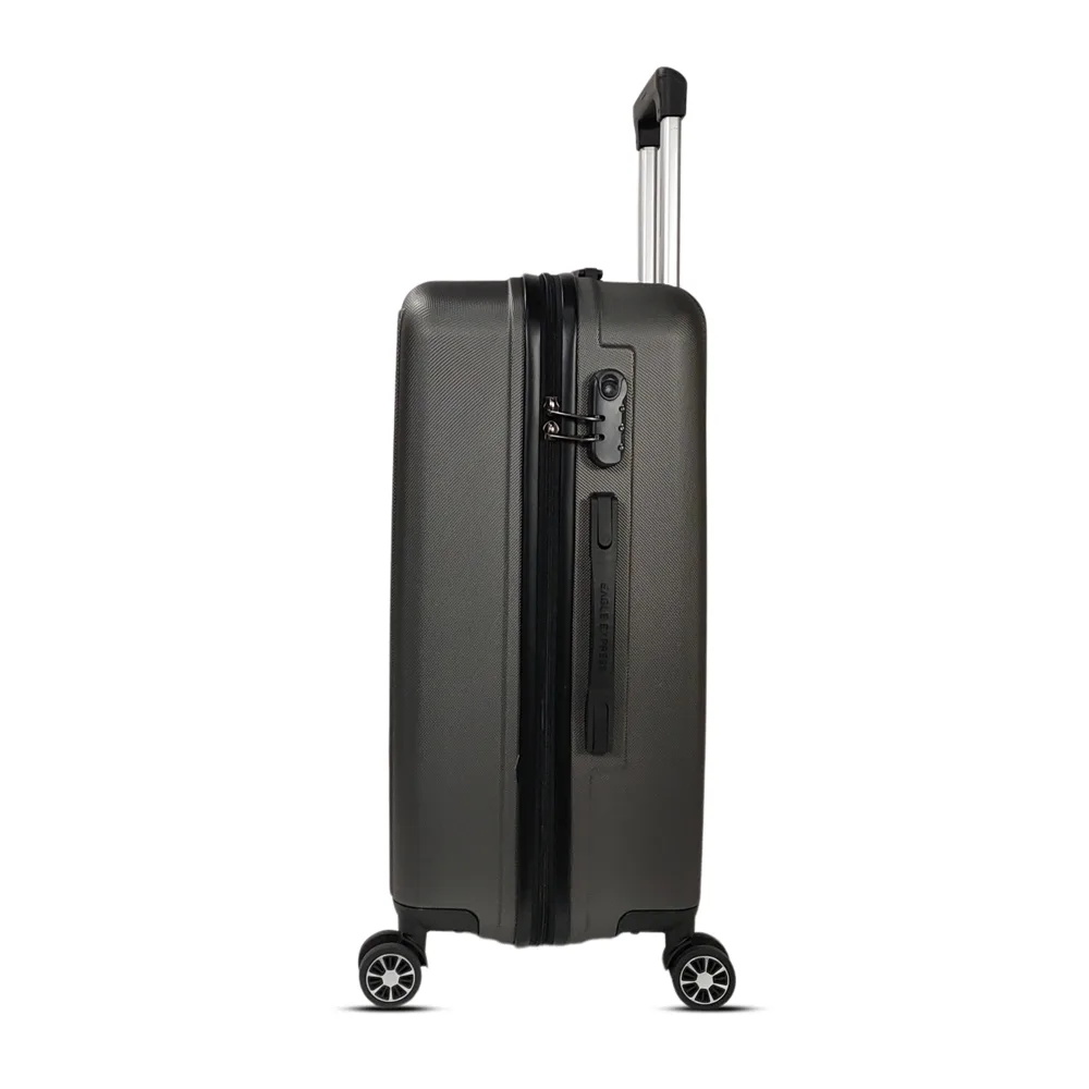luggage bags with scratch resistant finish and 360° spinner wheels