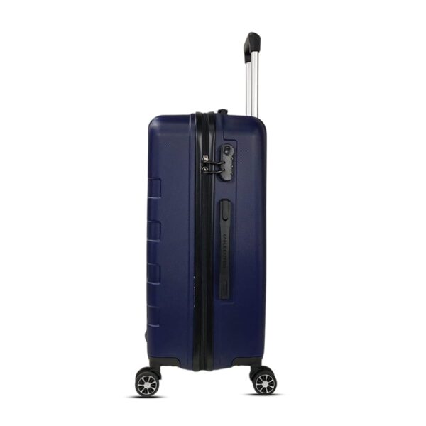 luggage bags with scratch resistant finish and 360° spinner wheels