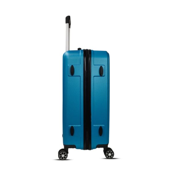 luggage bags with scratch resistant finish and 360° spinner wheels