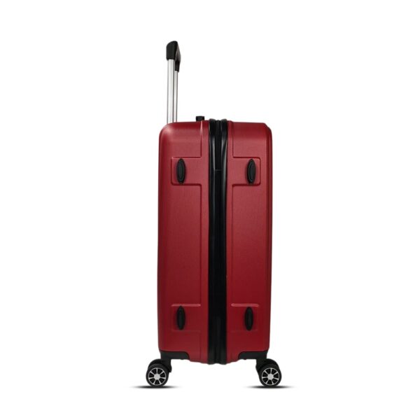 luggage bags with scratch resistant finish and 360° spinner wheels