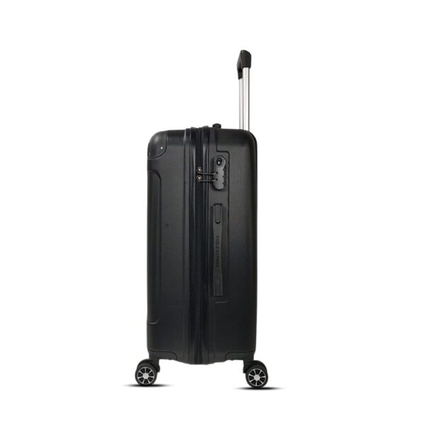 luggage bags with scratch resistant finish and 360° spinner wheels