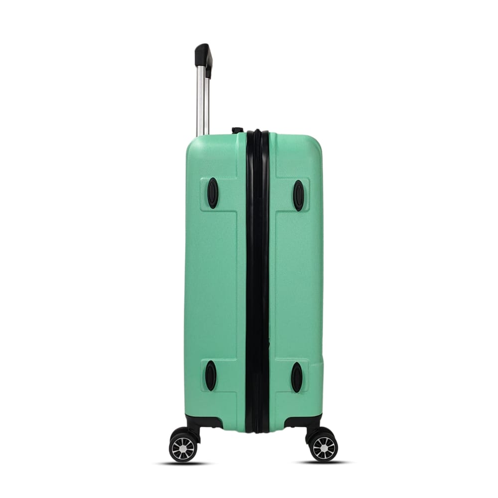 luggage bags with scratch resistant finish and 360° spinner wheels