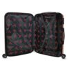 luggage bags with scratch resistant finish and 360° spinner wheels