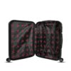 luggage bags with scratch resistant finish and 360° spinner wheels