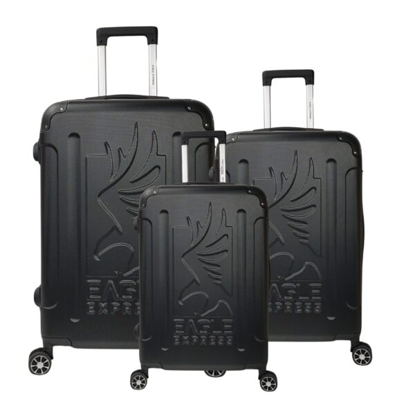 EAGLE EXPRESS Protector ABS HARDSIDE Luggage Set of 3 |  20", 24", 28" inches